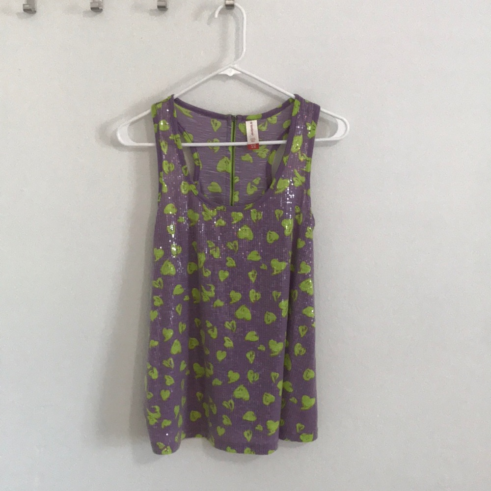 Tank Top, with shiny fabric!